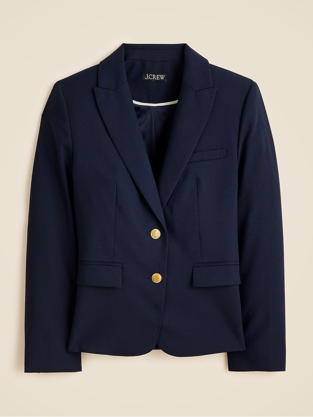 J.Crew École Blazer in Italian Studio Wool Blend NWOT SIZE 4